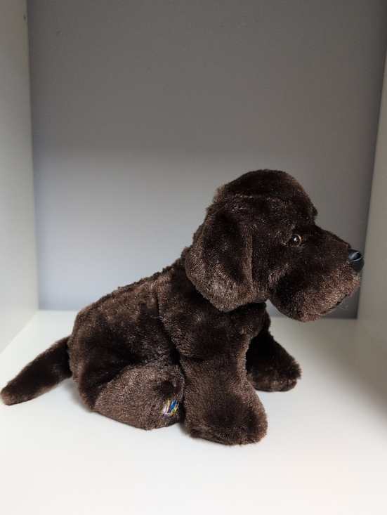 GANZ Other - 💜2/$20💜 Webkinz Chocolate Lab No Code Collectible Plush GANZ Pup Dog